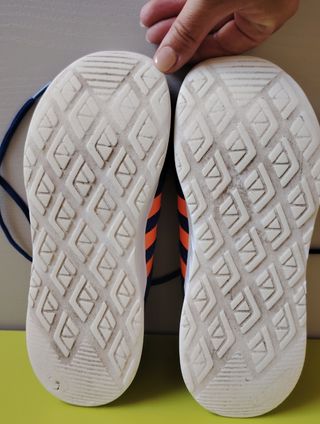 Scarpe Adidas Bambino Blu Arancioni