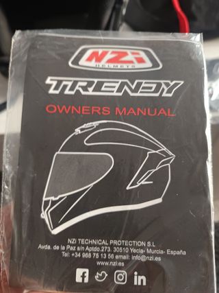 Casco abierto Nzi Helmets como nuevo talla M