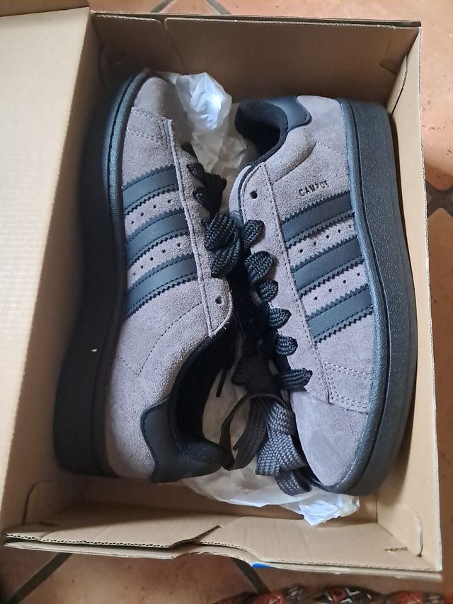 REBAJADAS! Adidas Campus 00ORIGINALES Grises y Ne