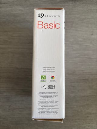 Disco Duro Externo Seagate Basic 4TB HDD
