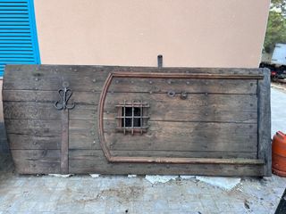 Puerta Madera Maciza Decorativa Grande