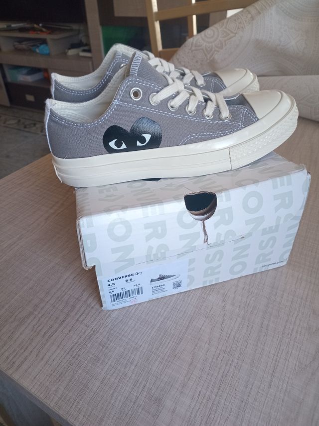 Converse Play Zapatillas Grises Talla 37