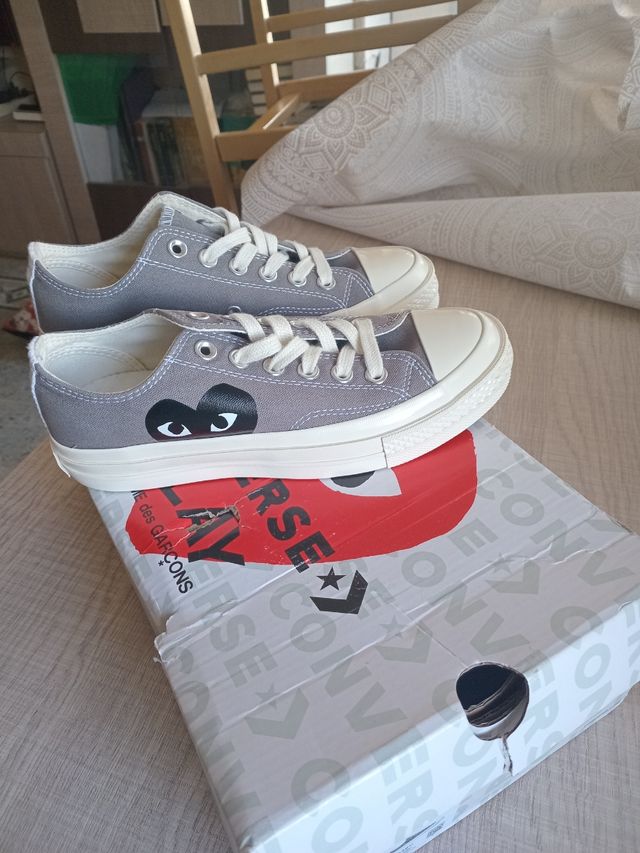 Converse Play Zapatillas Grises Talla 37