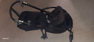  silla de paseo bugaboo be con sombrilla y bolso
