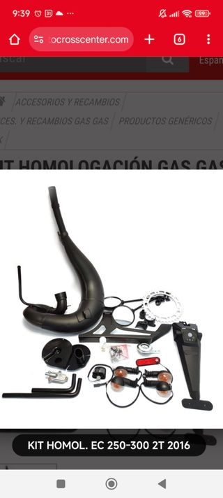 Kit Homologación ITV Moto