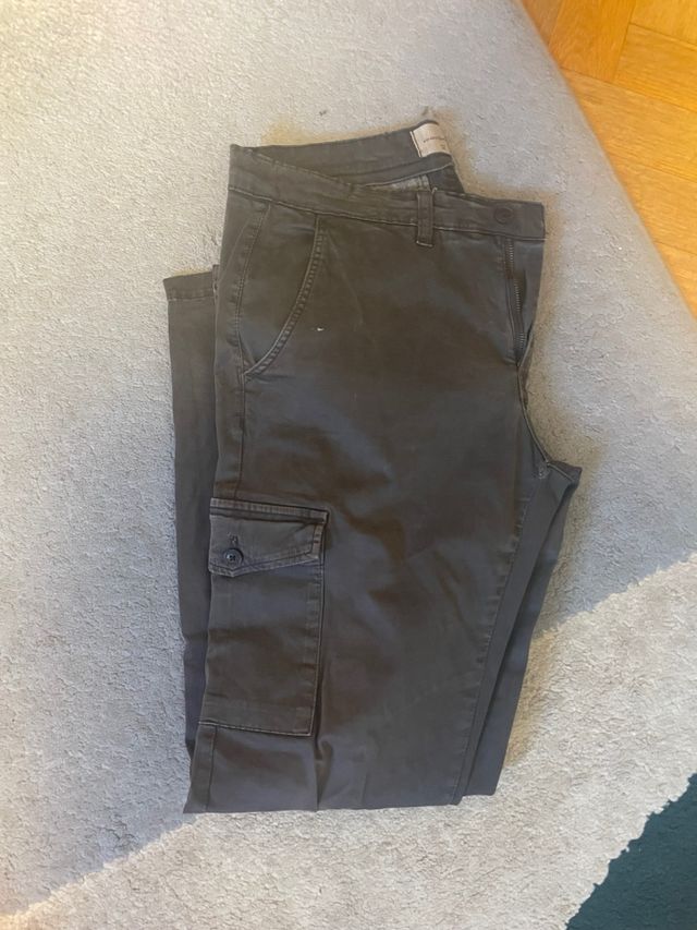 Pantalón cargo Álvaro Moreno verde oliva