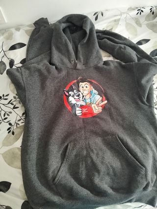 Sudadera con capucha y estampado niño talla 11