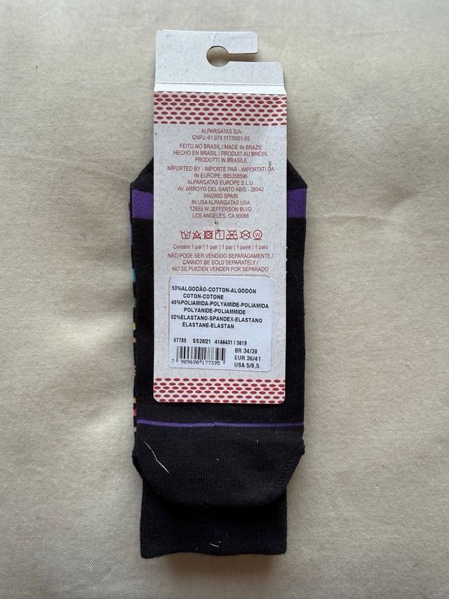 Calcetines Havaianas Talla Única 36 - 41