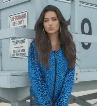XL Chaqueta Adidas Leopardo Azul Talla XL