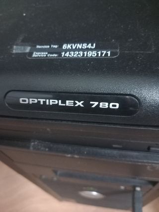 Ordenador Dell con Pantalla y Teclado