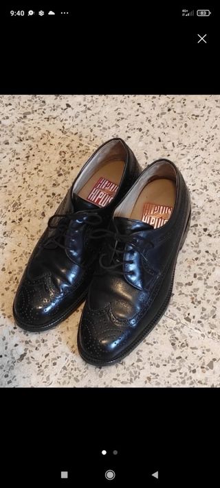 Zapatos de vestir hombre negros