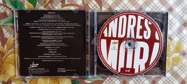 Andrés Suárez - Moraima cd + dvd
