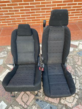 Asientos Peugeot 307 Tela Negra