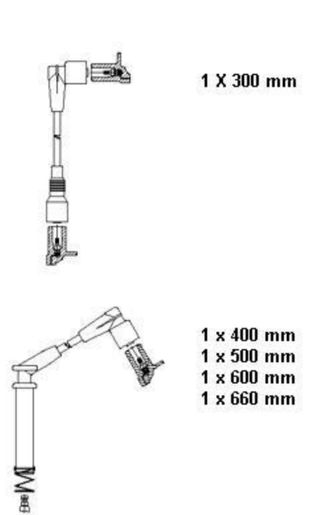 Cables de encendido BREMI Opel Corsa A B 300/651