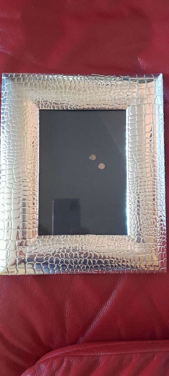 Cornice portafoto effetto coccodrillo