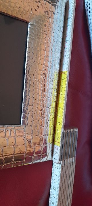 Cornice portafoto effetto coccodrillo