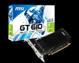 Tarjeta Gráfica MSI GT 610 2GB DDR3
Nvidia