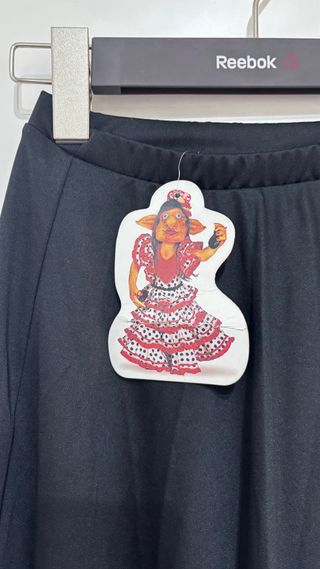 Falda Flamenco Happy Dance Negra Talla Única