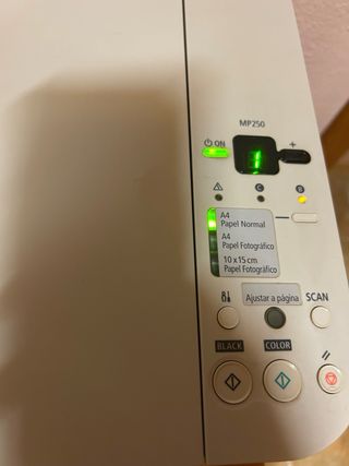 Impresora Canon Pixma MP250 Blanca