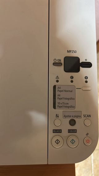 Impresora Canon Pixma MP250 Blanca