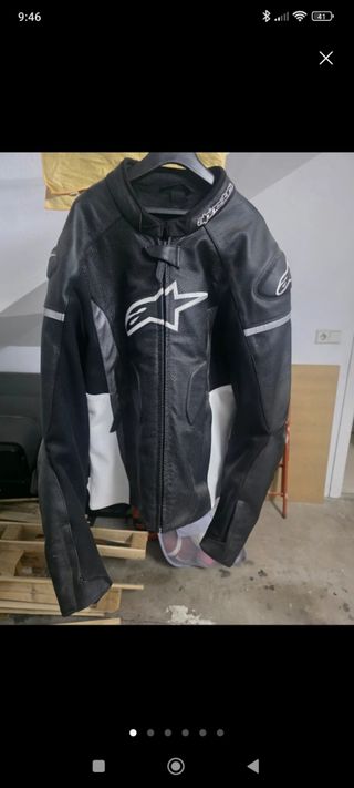Chaqueta Moto Alpinestars Negra