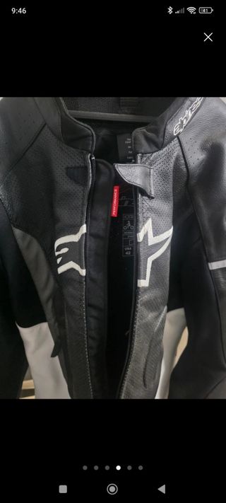 Chaqueta Moto Alpinestars Negra