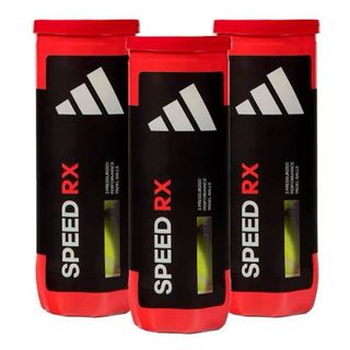 12 Tubos Pelotas Padel Adidas Speed RX