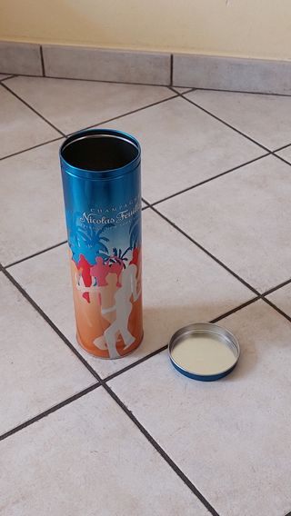 Scatola di latta Champagne Nicolas Feuillatte