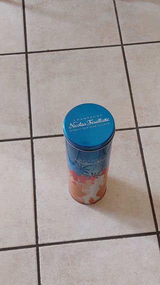 Scatola di latta Champagne Nicolas Feuillatte