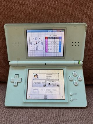 Nintendo DS Lite Verde Funciona Correctamente