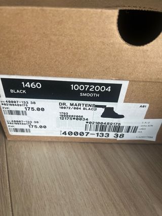 Botas Dr. Martens Negras Originales