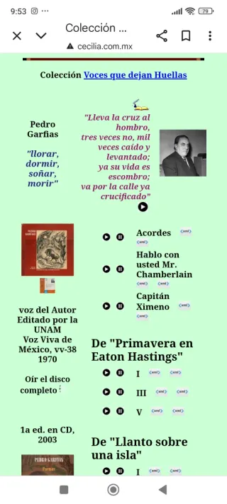 Pedro Garfias - Voz Viva de México.