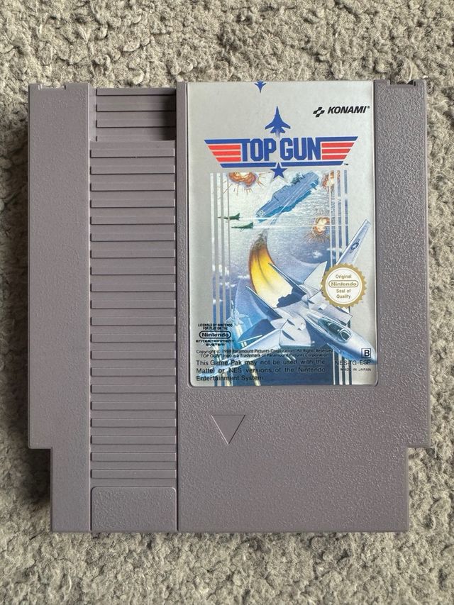 Top Gun NES Konami
