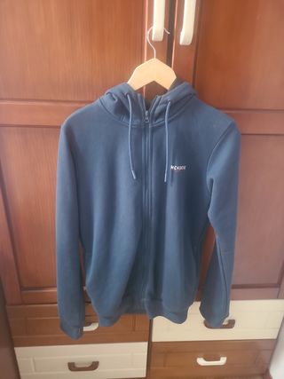 Sudadera McKenzie azul con cremallera