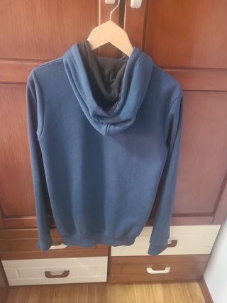 Sudadera McKenzie azul con cremallera