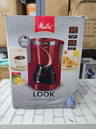 Cafetera de filtro Melitta LOOK Selection roja