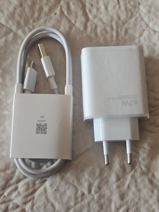 Cargador Xiaomi 67W con Cable USB-C