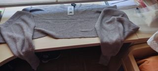 Bufanda Envolvente Gris