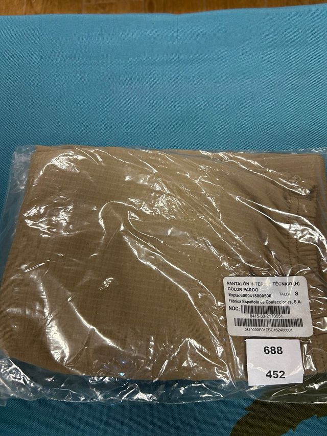 Pantalón Térmico Interior Ejército Talla S