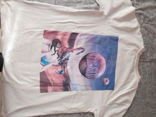 T-shirt uomo stampa scorpione