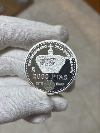 Moneda 2000 pesetas 2000 Proof
