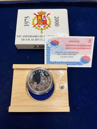 Moneda 2000 pesetas 2000 Proof
