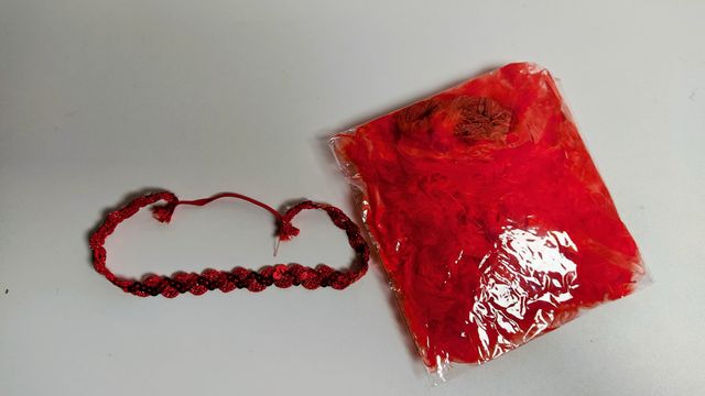 Disfraz Charleston Rojo - TALLA S - M - L