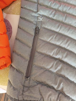Chaqueta Superdry Talla M Naranja y Gris