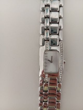 Reloj Esprit Mujer Plata y Blanco