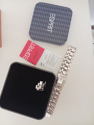 Reloj Esprit Mujer Plata y Blanco