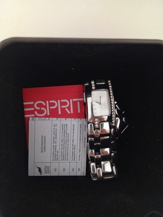 Reloj Esprit Mujer Plata y Blanco