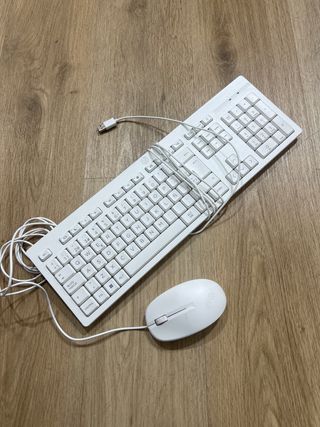 Teclado y Ratón HP Blancos