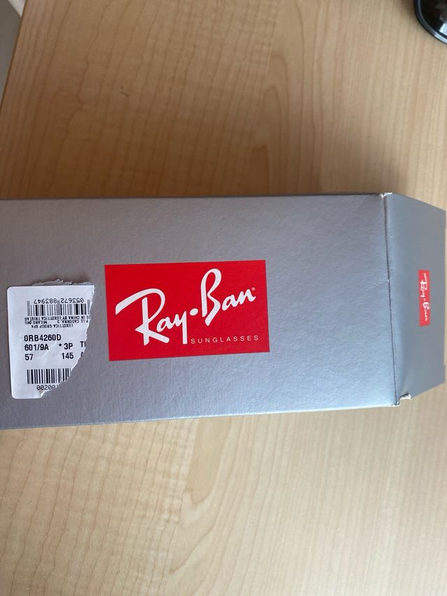 Gafas de sol Ray-Ban negras Polarizadas Originales