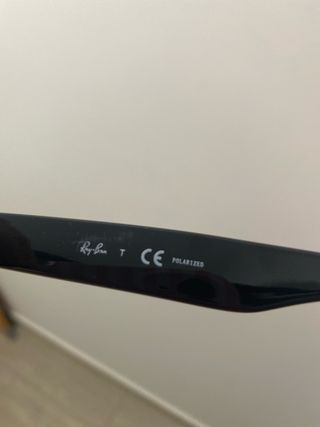 Gafas de sol Ray-Ban negras Polarizadas Originales